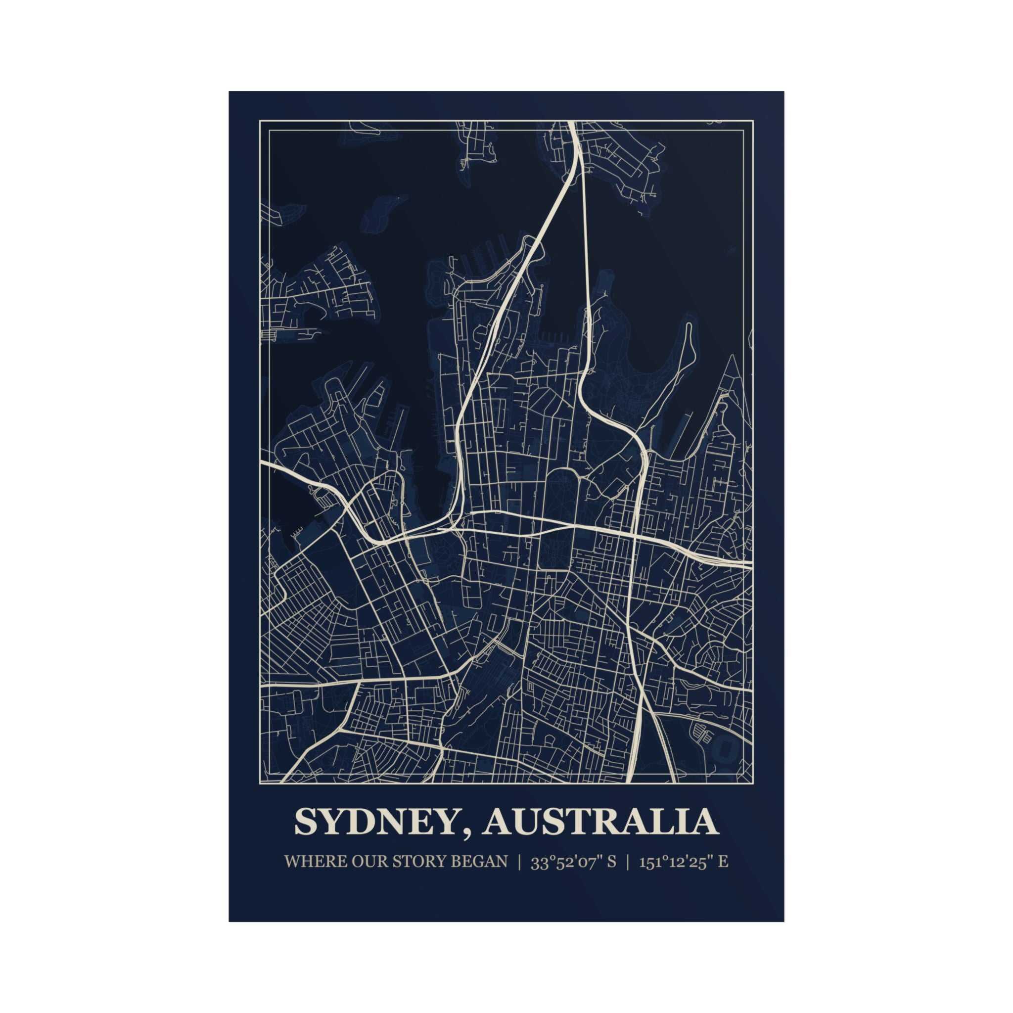 Custom Location Poster